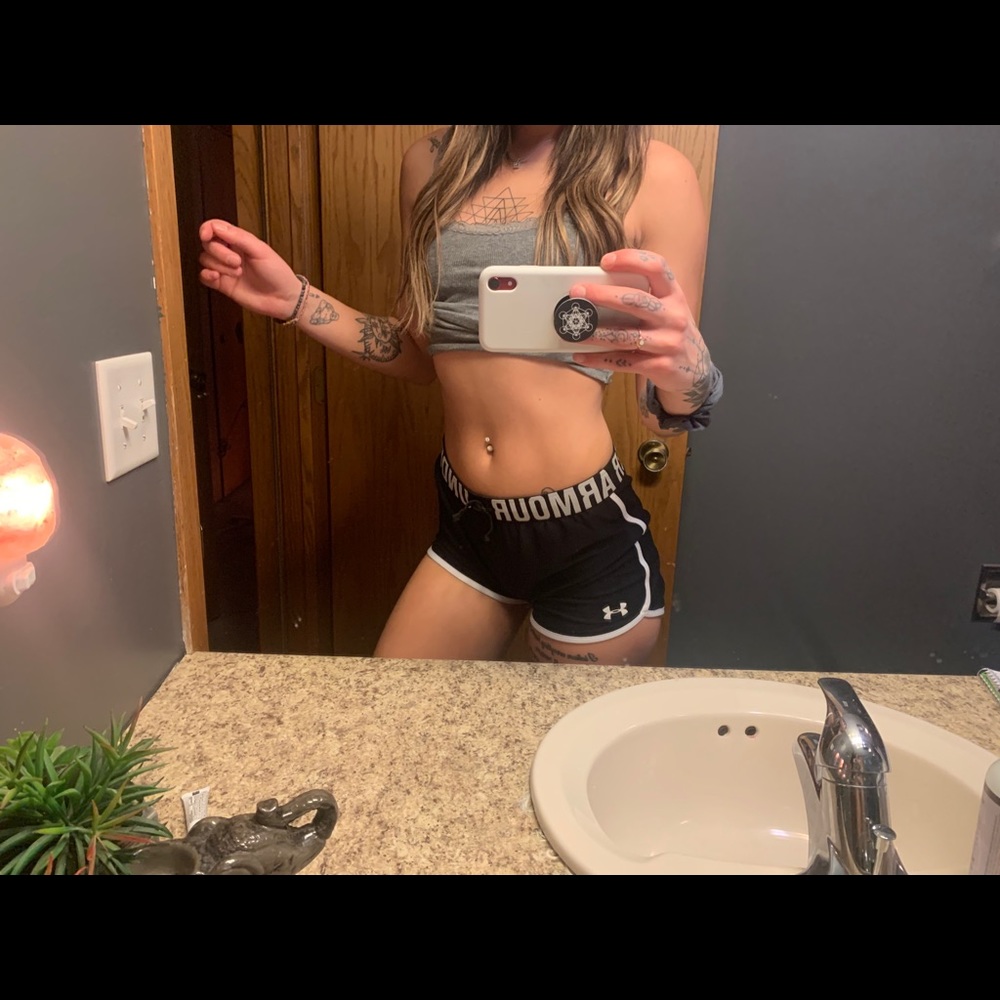 Under armor shorts!